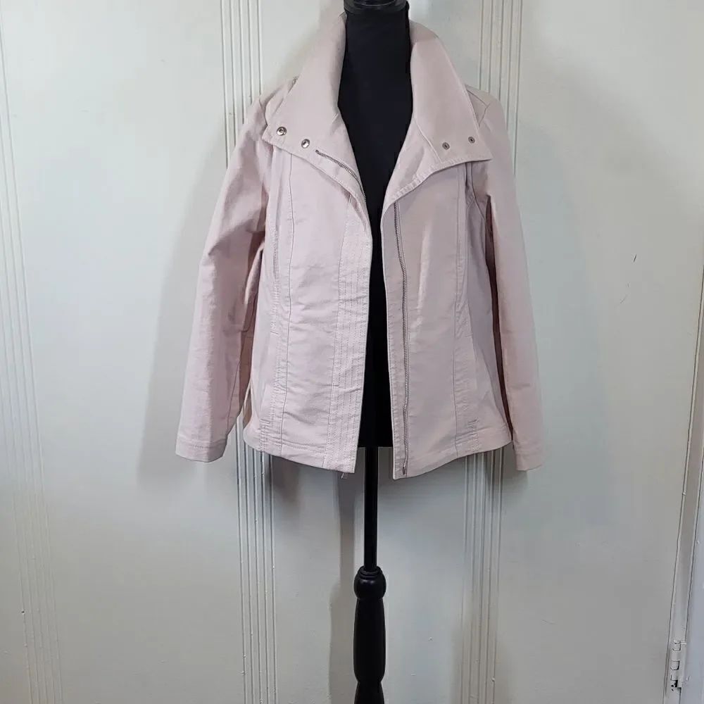 Chico's Pink Jacket - Picture 1 of 14